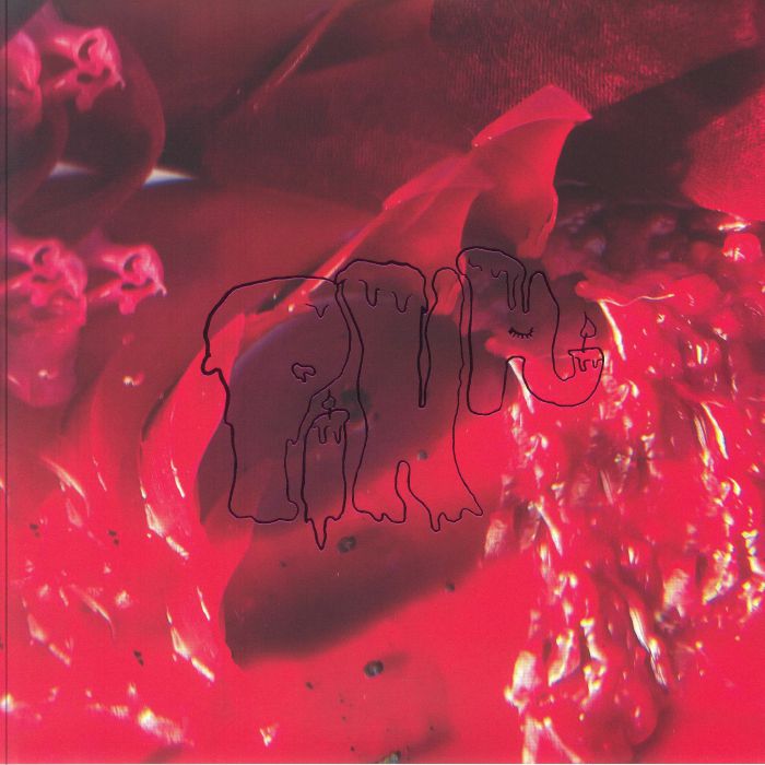 Pink Elephant - Limited Edition Red Blob Vinyl LP vinyl record cover