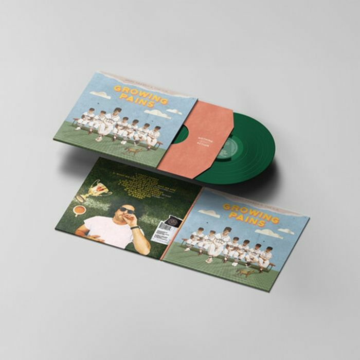 Growing Pains - Forest Green Vinyl LP vinyl record cover