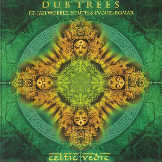 Celtic Vedic - Translucent Peach Vinyl 2xLP vinyl record cover