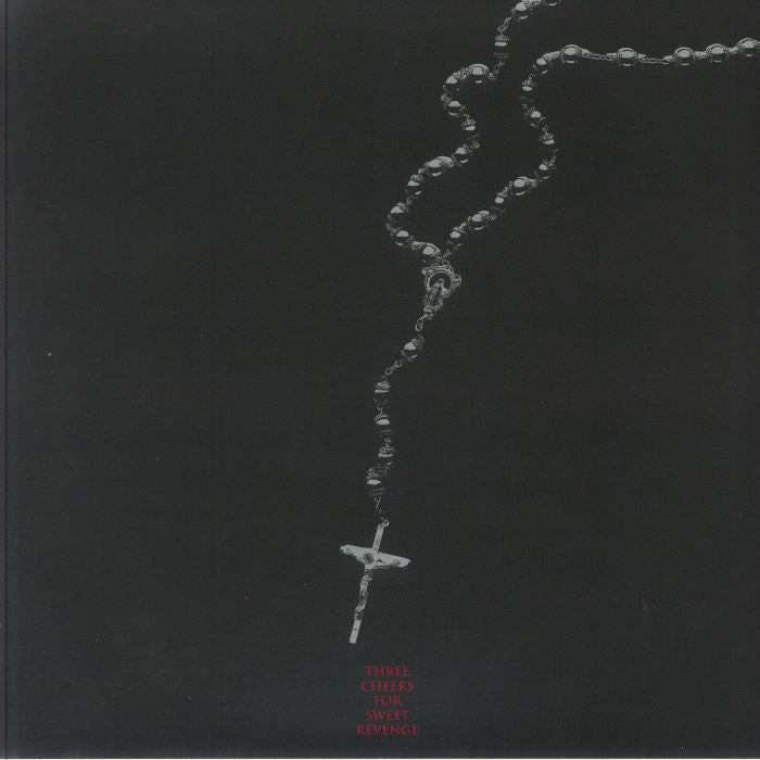 Three Cheers For Sweet Revenge (Deluxe Edition) - Red & Black Corona Vinyl 2xLP vinyl record cover