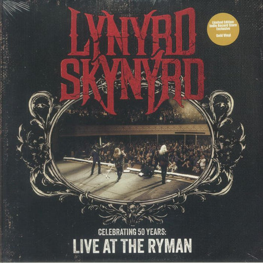 Celebrating 50 Years: Live At The Ryman - Limited Edition Gold Vinyl 2xLP vinyl record cover