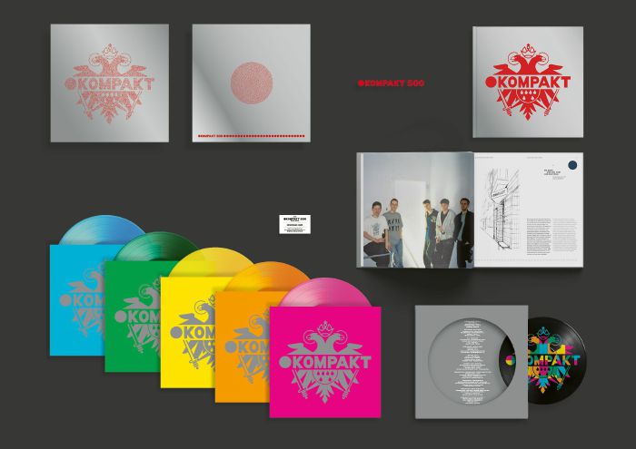 Kompakt 500 - 5xLP Box Set vinyl record cover