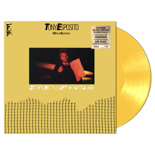 Il Grande Esploratore - Limited Edition Yellow Vinyl LP vinyl record cover