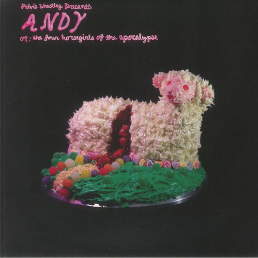 Andy Or: The Four Horsegirls Of The Apocalypse - Pink Frosting Vinyl LP vinyl record cover