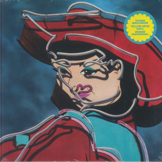 Neon Cowgirl - Limited Edition Neon Yellow Vinyl LP vinyl record cover