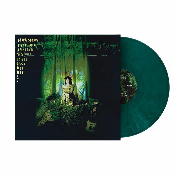 In Visions - Limited Edition Teal Marbled Vinyl EP vinyl record cover