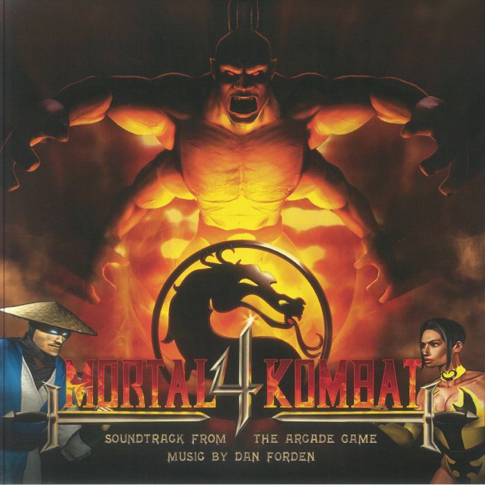 Mortal Kombat 4 (Soundtrack) - Limited Edition Splattered Vinyl LP vinyl record cover