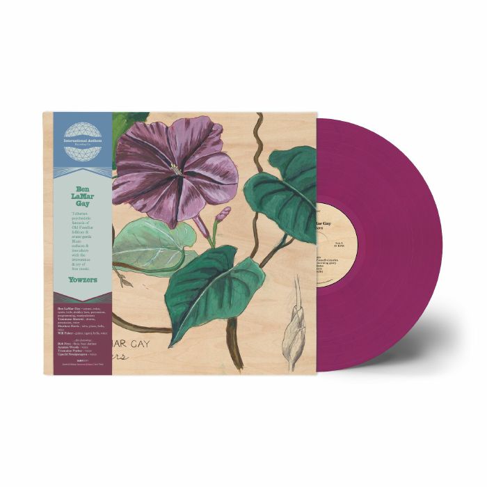 Yowzers - Limited Edition Purple Vinyl LP vinyl record cover