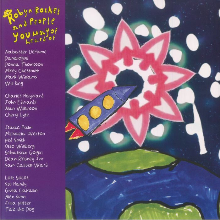 Robyn Rocket & People You May Have Heard Of - Vinyl LP vinyl record cover