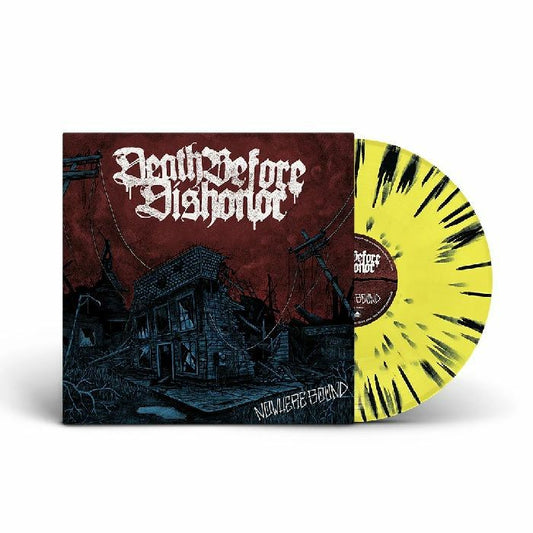 Nowhere Bound - Yellow & Black Splatter Vinyl LP vinyl record cover