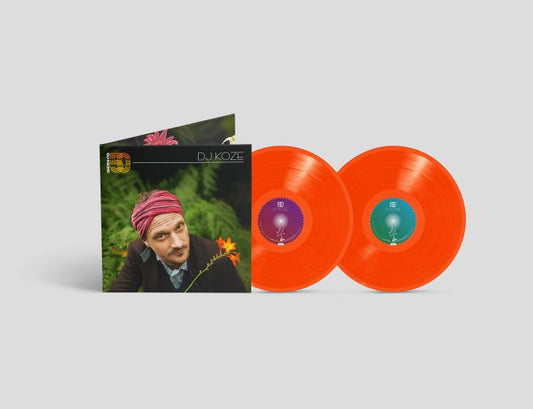 DJ-Kicks - Orange Vinyl 2xLP vinyl record cover