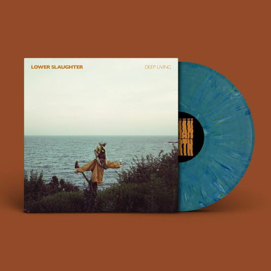 Deep Living - Deep Blue Eco Mix Vinyl LP vinyl record cover