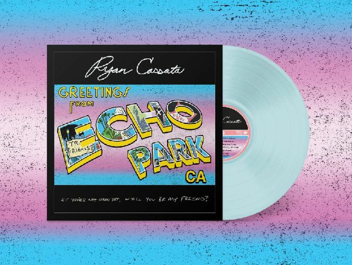 Greetings From Echo Park - Limited Edition Blue Vinyl LP vinyl record cover
