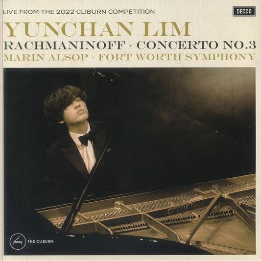 Rachmaninoff: Piano Concerto No 3 - Vinyl LP vinyl record cover