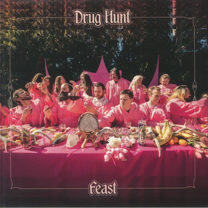 Feast - Pink Vinyl LP vinyl record cover