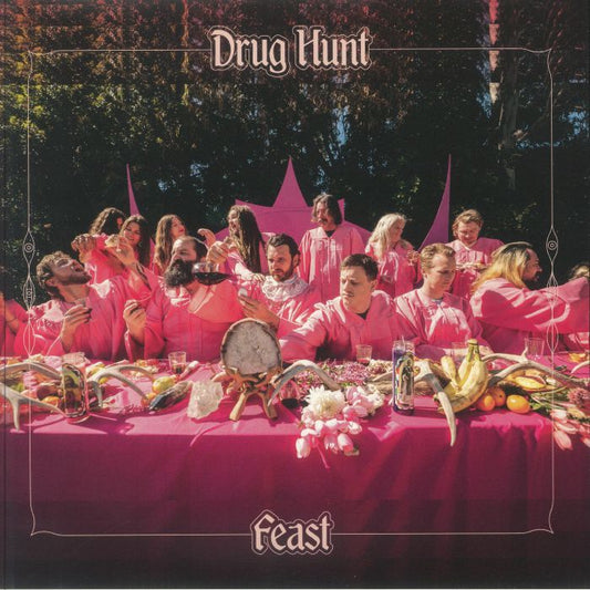 Feast - Pink Vinyl LP vinyl record cover