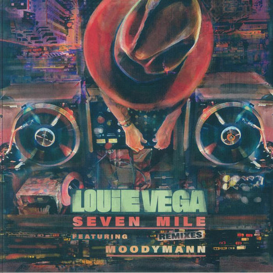 Seven Mile (remixes) - Vinyl Single vinyl record cover