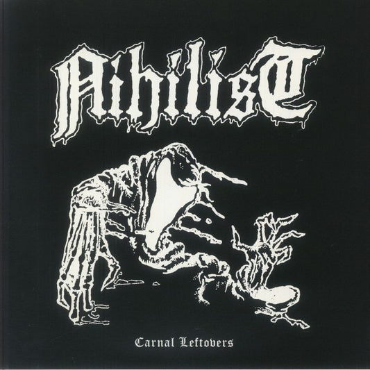 Carnal Leftover - Limited Edition Black And White Vinyl LP vinyl record cover