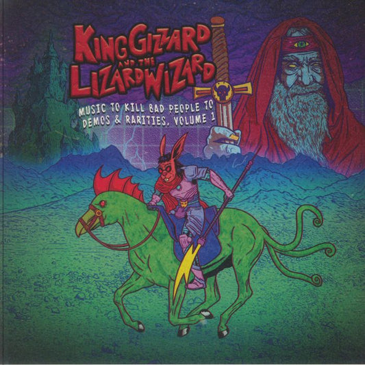 Music To Kill Bad People To: Demos & Rarities Vol 1 - Red Velvet Vinyl LP vinyl record cover