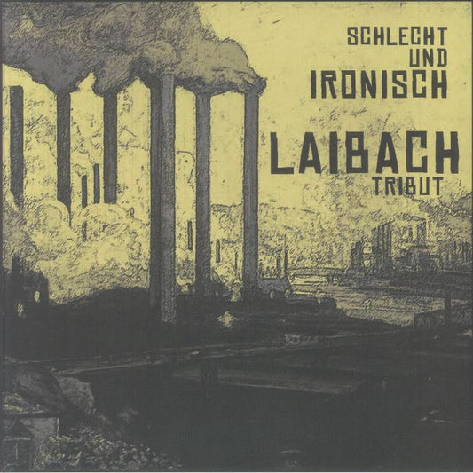 Schlecht Und Ironisch - Limited Edition Brown Marbled Vinyl LP vinyl record cover