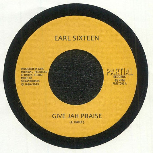 Give Jah Praise - Vinyl Single vinyl record cover