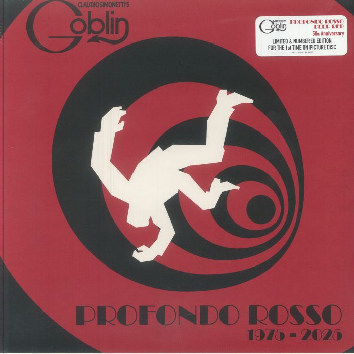Profondo Rosso 1975-2025 (Soundtrack) - Picture Disc Vinyl LP vinyl record cover