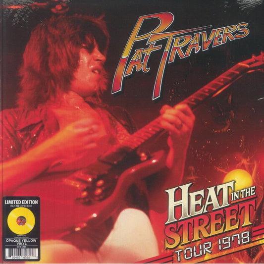 Heat In The Street Tour 1978 - Limited Edition Yellow Vinyl LP vinyl record cover