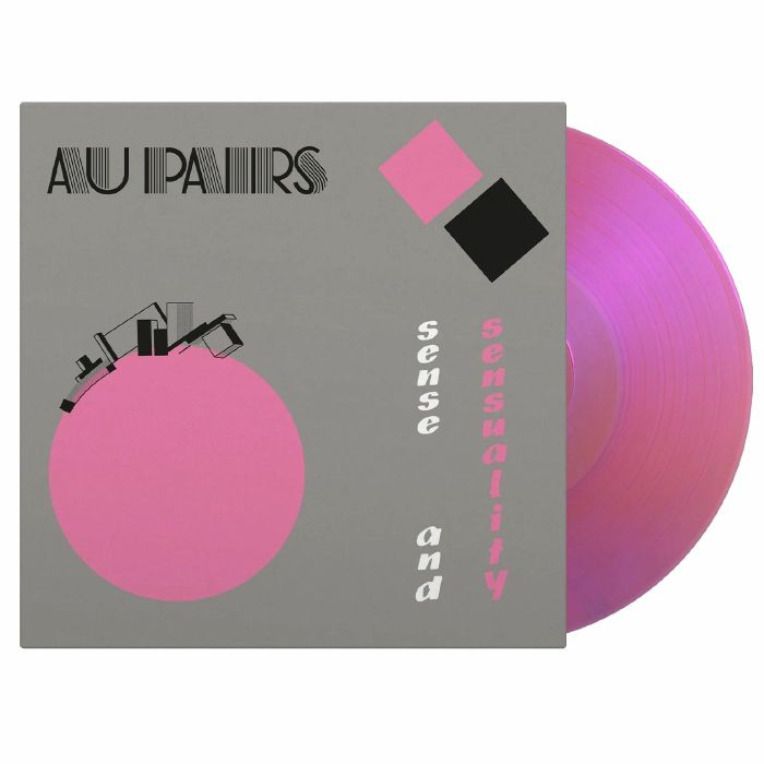 Sense & Sensuality - Limited Edition Clear Magenta Vinyl LP vinyl record cover