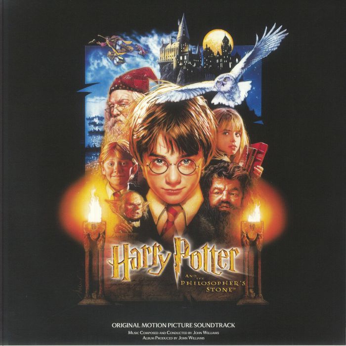 Harry Potter & The Philosopher's Stone (Soundtrack) - 2xLP vinyl record cover