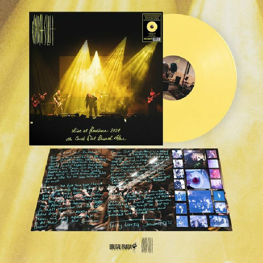Live At Roadburn 2024 The Couch Slut Brunch Hour - Limited Edition Lemon Yellow Vinyl LP vinyl record cover