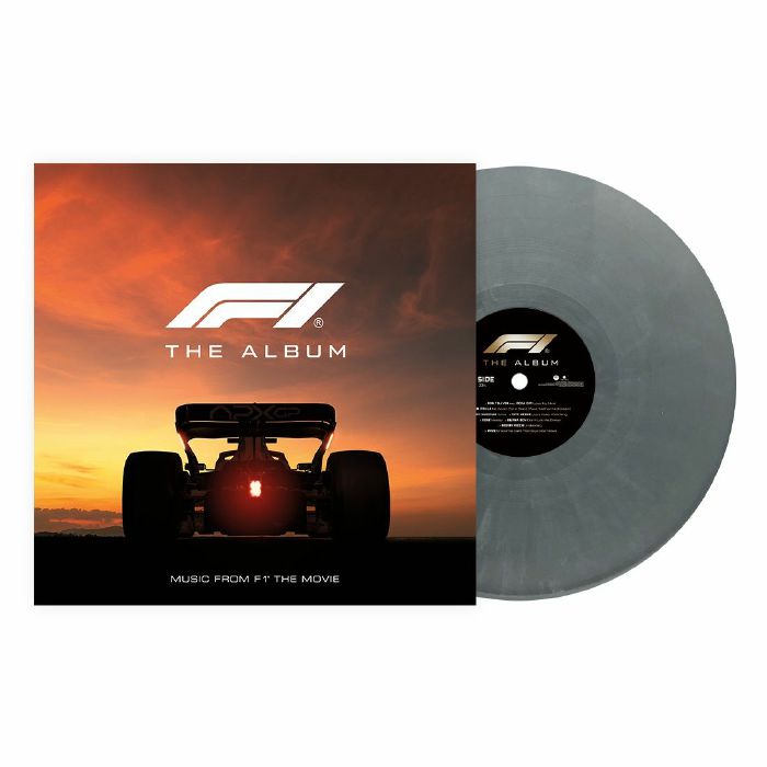 F1 The Album (Soundtrack) - Silver Smoke Galaxy Vinyl LP vinyl record cover