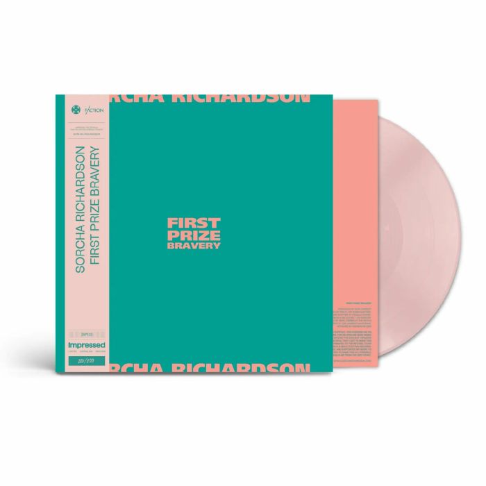 First Prize Bravery - Limited Edition Pink Vinyl LP vinyl record cover
