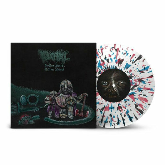Broken Sword Rotten Shield - Limited White Splatter Vinyl EP vinyl record cover