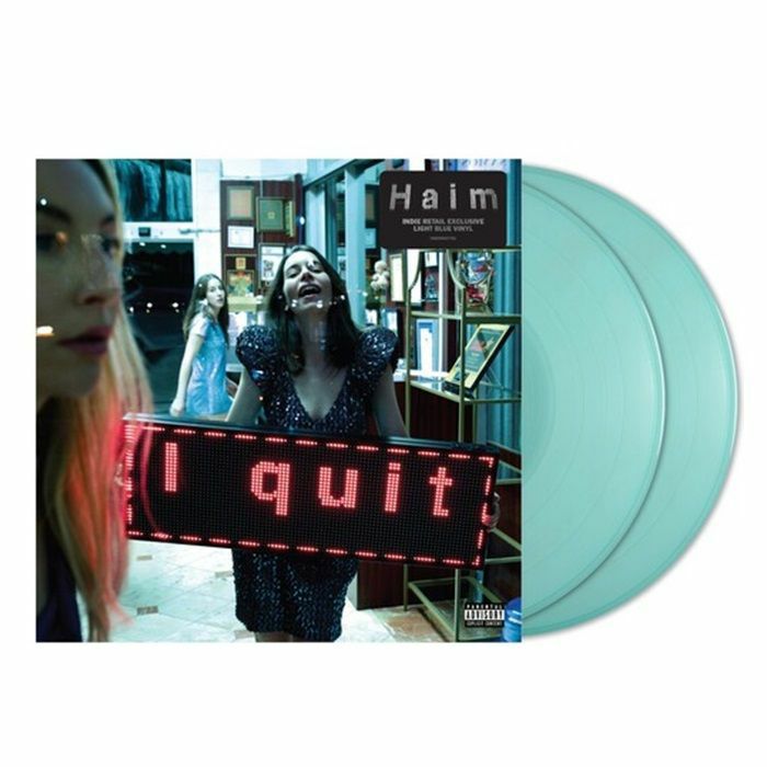 I Quit - Light Blue Vinyl 2xLP vinyl record cover