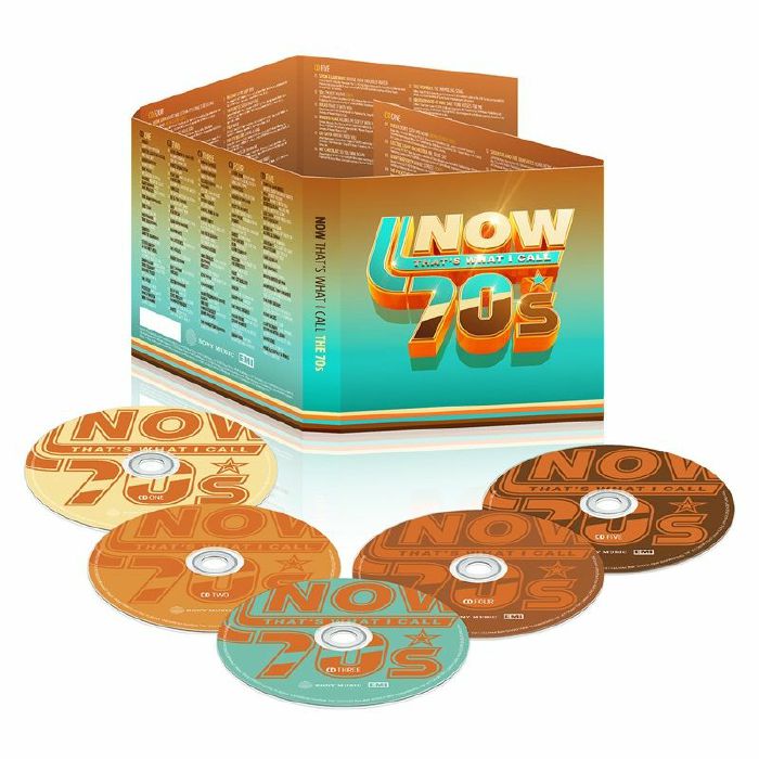 NOW That's What I Call The 70s - 5CD Box Set CD cover