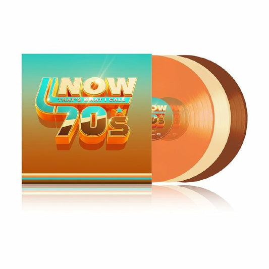 Now That's What I Call The 70's - Coloured Vinyl 3xLP vinyl record cover