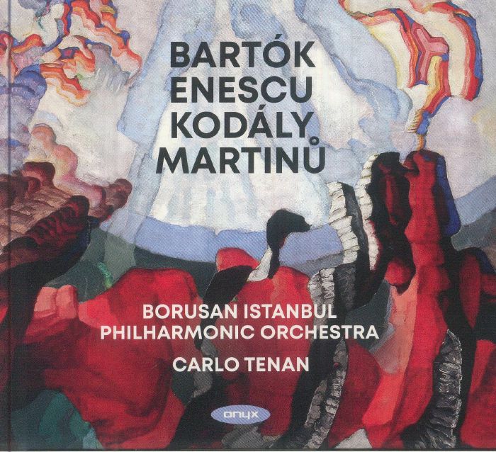 Bartok Enescu Kodaly Martin - CD CD cover