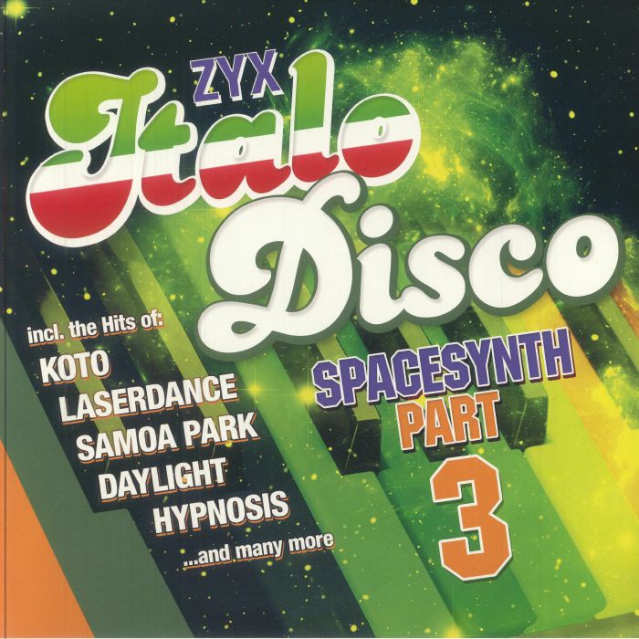 ZYX Italo Disco Spacesynth Part 3 - Vinyl LP vinyl record cover