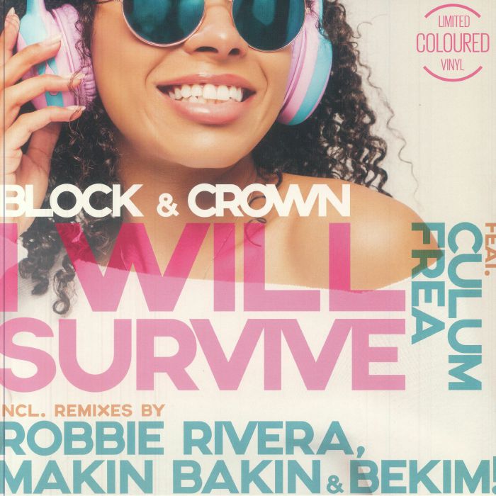 I Will Survive - Pink Vinyl Single vinyl record cover