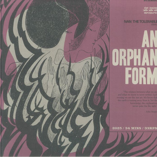 An Orphan Form - Limited Edition Splatter Vinyl LP vinyl record cover