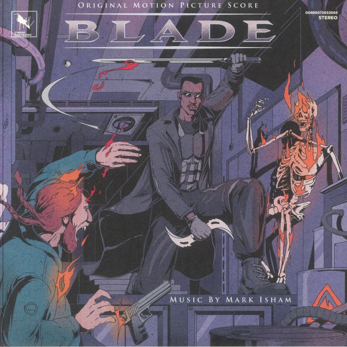 Blade (Soundtrack) - Deluxe Edition 2xLP vinyl record cover