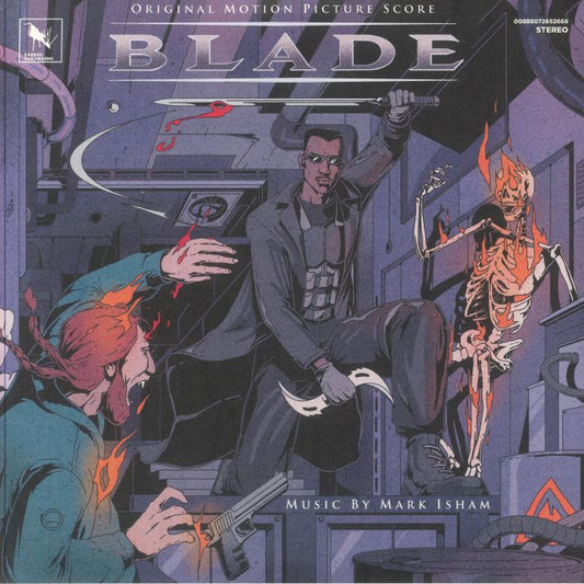 Blade (Soundtrack) - Deluxe Edition 2xLP vinyl record cover
