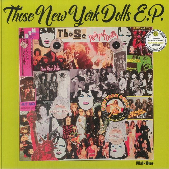 Those New York Dolls - Limited Edition Vinyl EP vinyl record cover