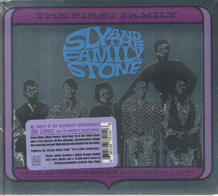 The First Family: Live At The Winchester Cathedral 1967 - CD CD cover