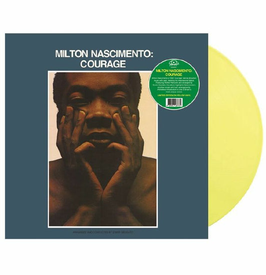 Courage - Limited Edition Yellow Vinyl LP vinyl record cover