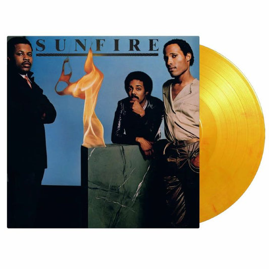 Sunfire - Limited Edition Yellow Flame Vinyl LP vinyl record cover