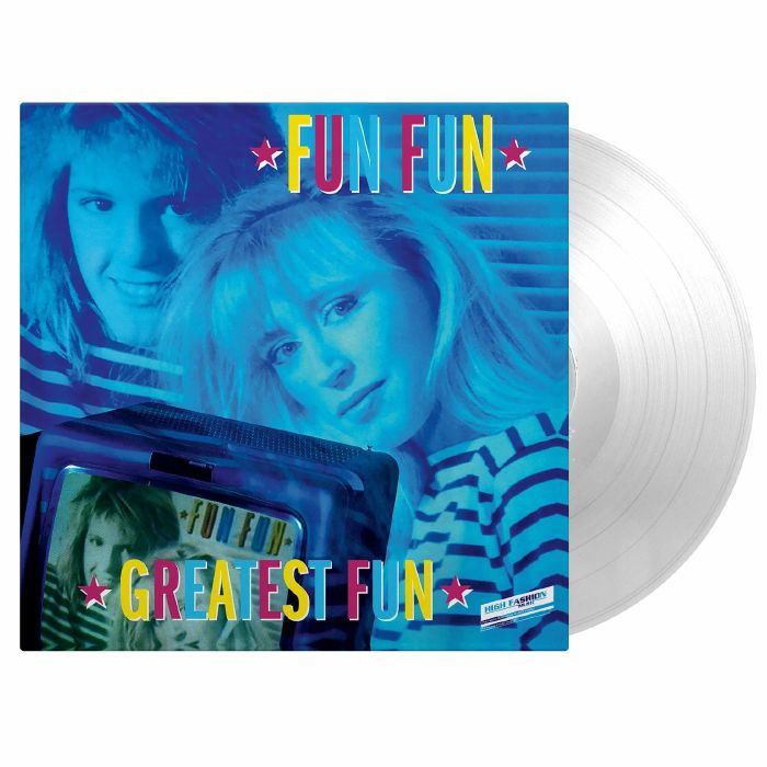 Greatest Fun - Clear Vinyl LP vinyl record cover