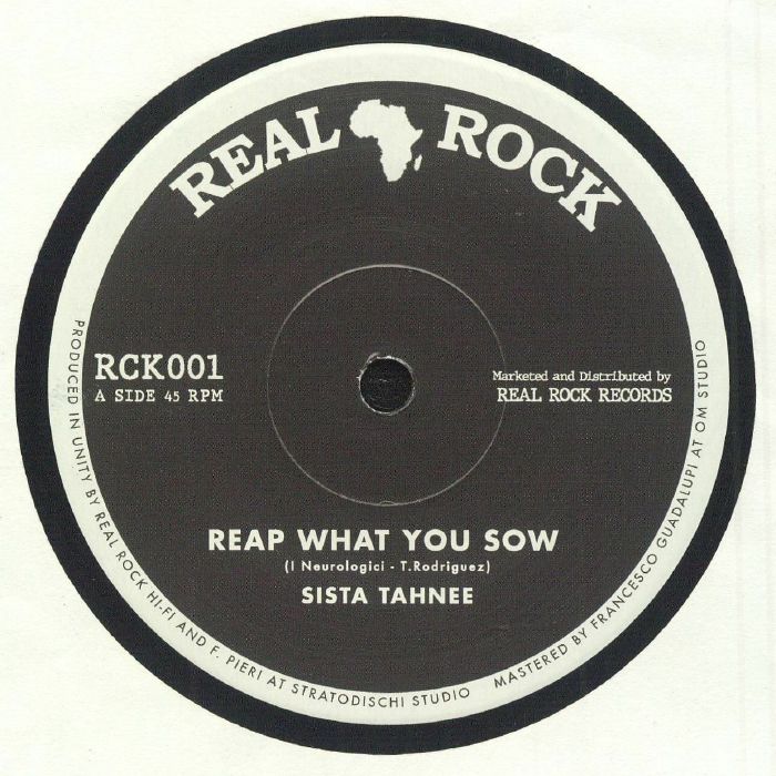 Reap What You Sow - Vinyl Single vinyl record cover