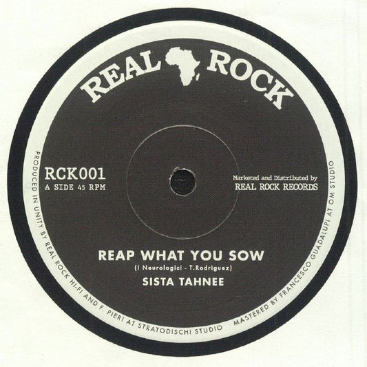 Reap What You Sow - Vinyl Single vinyl record cover