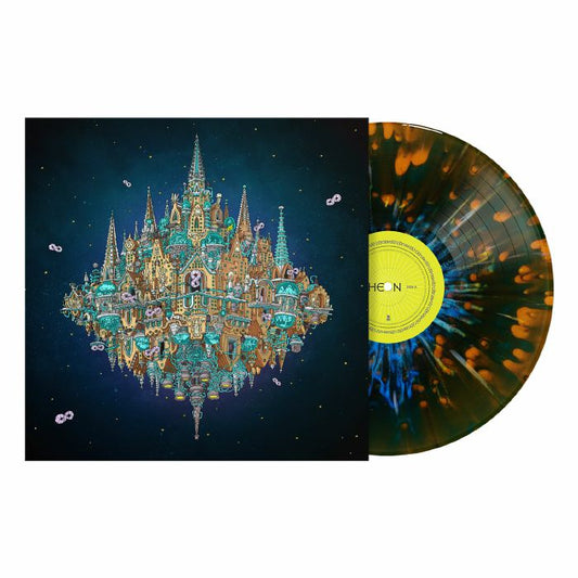 Pantheon - Cobalt & Orange Splatter Vinyl 2xLP vinyl record cover